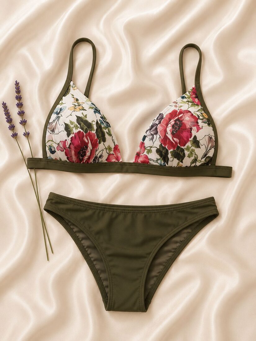 Çiçekli Bikini